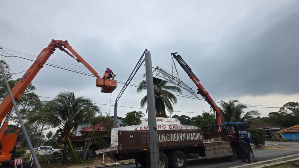 Installation by ZD Sign Specialist