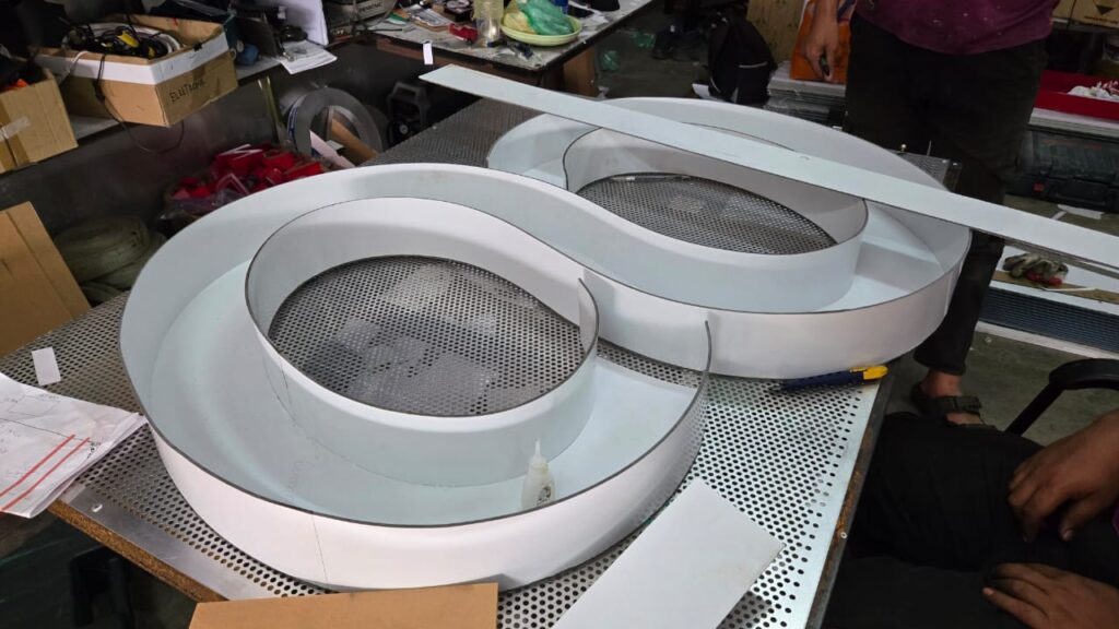 Signboard fabrication process by ZD Sign Specialist